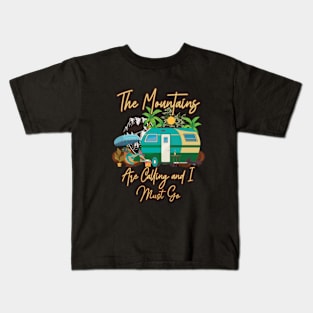 Camping Kids T-Shirt